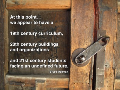 Bruce Wellman Education Quote 12-21-2010