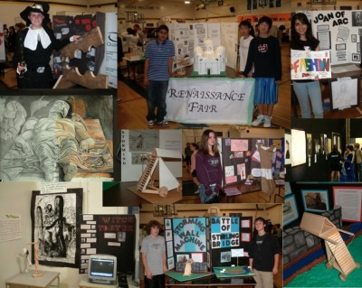 "Renaissance Fair Collage"