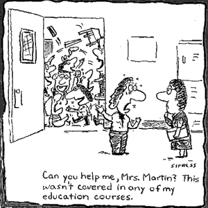 Classroom Management Cartoon